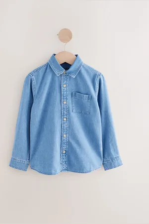 Next Long Sleeve Denim Shirt (3-16yrs)152158cm