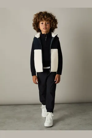 Reiss Dutton Cotton-Corduroy and Fleece Gilet10 - 11 år (140 - 146cm)