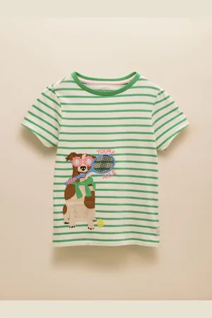 Joules Astra Short Sleeve Applique T-Shirt104110cm