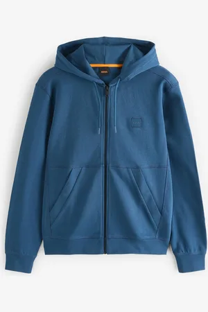 HUGO BOSS 100% Cotton Box Logo Hooded Jacketxxxlarge