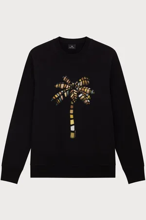Paul Smith Regular Fit Graphic Black Sweatshirtxlarge