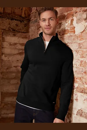 Threadbare Mock T-Shirt Quarter Zip Sweatshirt2X-Large