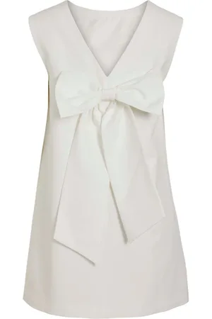 VILA Short Bow Back Detail Shift Dress36