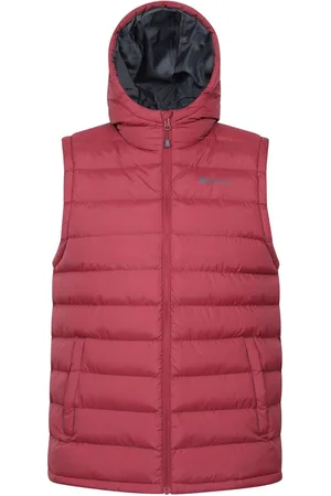 Mountain Warehouse Seasons Mens Water-Resistant Hooded Padded Giletmedium