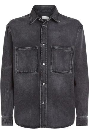 Calvin Klein Relaxed Denim SkjorterSmall