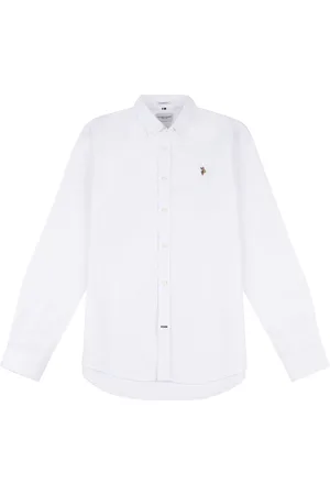 U.S. Polo Assn. U. S. Polo Assn. Mens 100% Cotton Peached Oxford ShirtXL