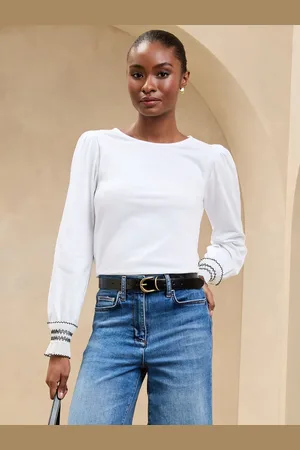 Lipsy London Langærmet Trim Cuff Detail Top36