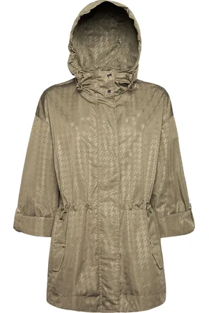 Geox Womens Grøn Faviola Mid Parka Jakke42