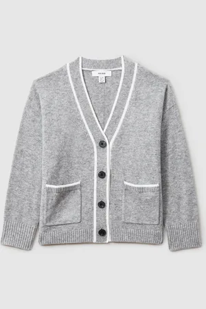 Reiss Juni Relaxed Wool-Cashmere Cardigan11 - 12 år (146 - 152cm)