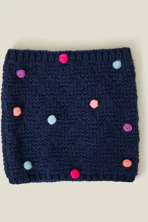 Accessorize Piger Pom Pom Strik SnoodEn