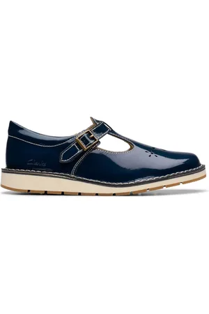Clarks Læder Joyful Skip Kids Sko7