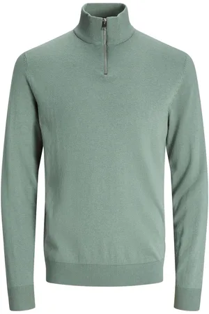 JACK & JONES Quarter Zip Knitted JumperXL