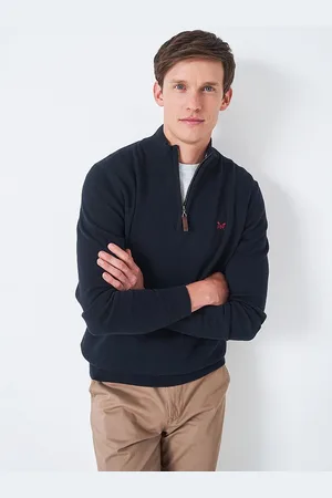 J.Crew Quarter Zip Knitted 100% Cotton JumperS