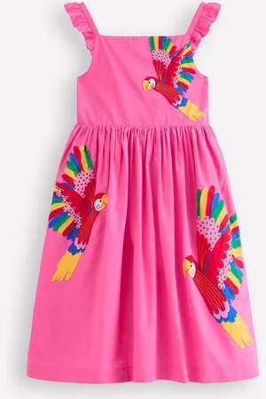 Boden Annalisa Appliqué 100% Cotton Sundress146152cm
