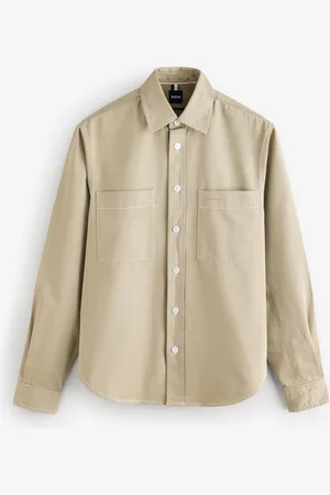 HUGO BOSS Relaxed Fit Shirt In 100% Cotton Twillmedium