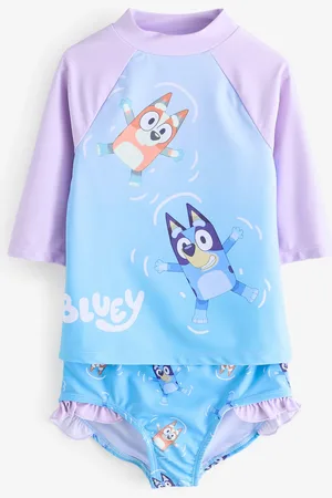 Brand Threads Bluey Girls Swim Set98104cm