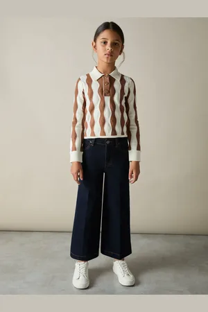 Reiss Ziggy Zig-Zag Knit Collared Jumper11 - 12 år (146 - 152cm)
