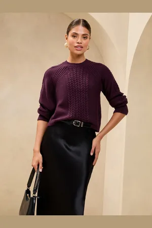 Lipsy London Cable Knit Turtle Neck Trøje38
