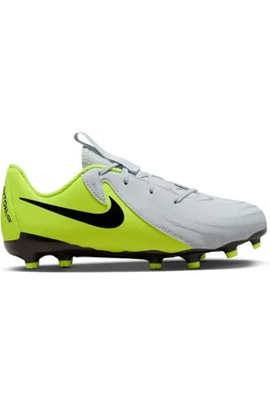 Nike Kids Phantom 2 Academy Grey/Green Ground Football Boots