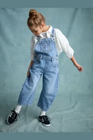 Next Barrel 100% Cotton Dungarees (3-16yrs)12 år (152cm)
