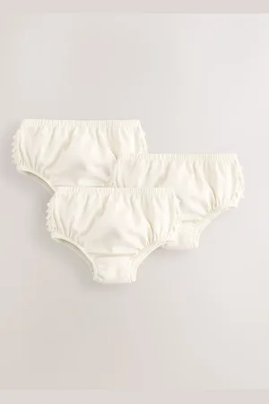 Next Baby 100% Cotton Knickers 3 Pack (0mths-2yrs)7480cm