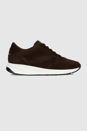 Unseen Footwear Suede and Mesh Rozel Trainers