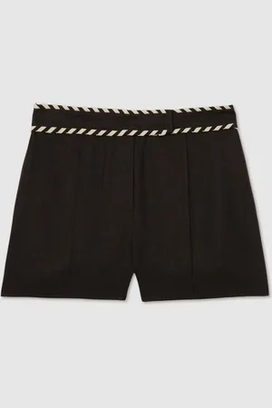 Reiss Fawn Whipstitch Shorts46lang