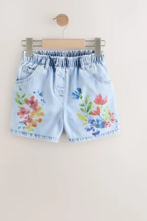 Next Blomstertrykte 100% bomuldshorts (3mdr.-7år)116122cm