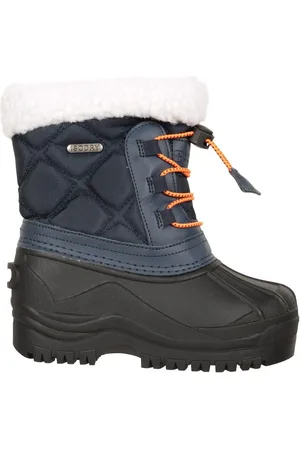 Mountain Warehouse Arctic Junior Waterproof Fleece Lined Adaptive Snow Boots