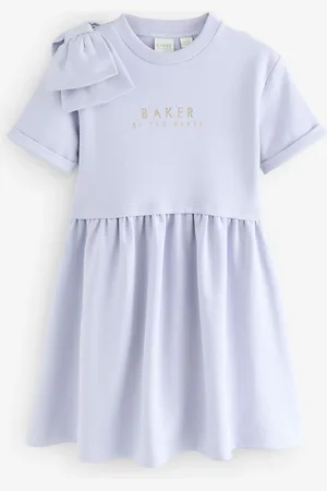 Ted Baker Shoulder Bow Sweat Dress6 år (116cm)