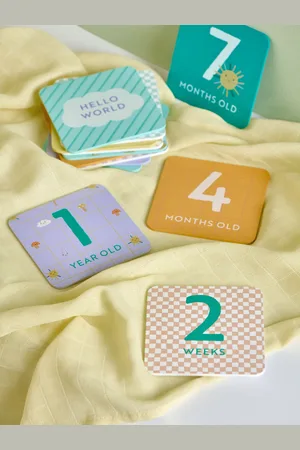 Next Baby Wooden Milestone CardsEn