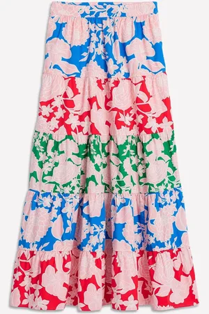 Boden Nadia Poplin 100% Cotton Maxi Skirt36