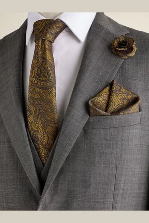 Next Tekstureret Paisley slips, Lommeklud og nålesætEN