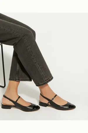 Dune Hayes tåkappe Sling Rund Toe Mary Jane Pumps
