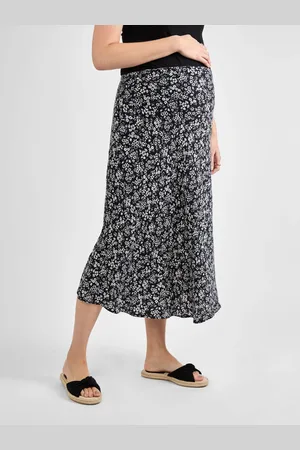 JoJo Maman Bébé Floral Maternity Midi Skirtmedium