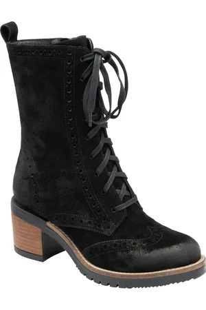 Ravel Suede Zip-Up Mid-Calf Boots