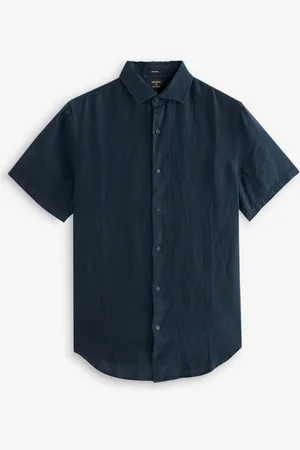 Superdry Studios Casual 100% Linen Short Sleeve ShirtXL
