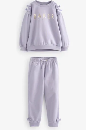 Ted Baker 100% Cotton Bow Sweater & Joggers Set12 - 18 måneder (80 - 86cm)