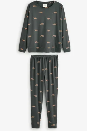 Next 100 % bomuld langærmet pyjamasXS Reg