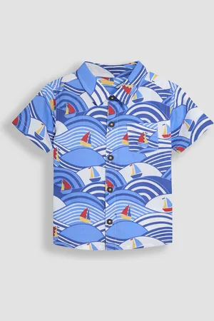 JoJo Maman Bébé Short Sleeve Shirt116122cm