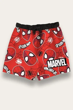 Brand Threads Spiderman Swim Shorts116122cm