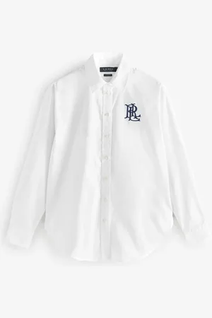 Ralph Lauren Kotta Large Logo Button Relaxed Fit ShirtM