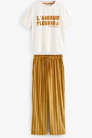 Next Kortærmet og fleecebundpyjamas36