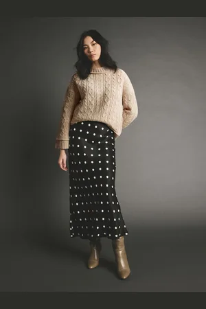 Next Trykt Satin Midi Nederdele44 Petite