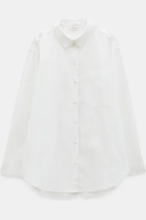 Hush Puppies Oversized Coleena 100% Bomuld Skjorter36