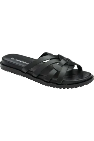 Dunlop Leather Multi Strap Mules Sandalseu355