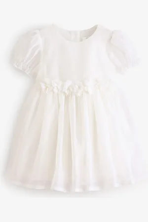 Next Girl Corsage Flower Print Dress (3mths-8yrs)2 - 3 år (92 - 98cm)