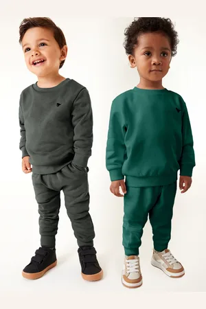 Next 2 Pack Sweatshirt and Jogger Set (3mths-7yrs)1.5 - 2 år (86 - 92cm)