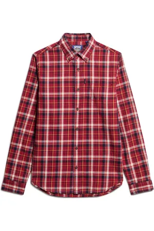 Superdry Vintage 100% Bomuld Ternet SkjorterL