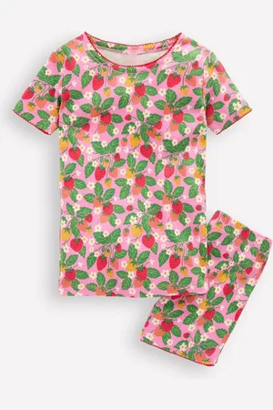 Boden 100% Cotton Snug Short John Pyjamas128134cm